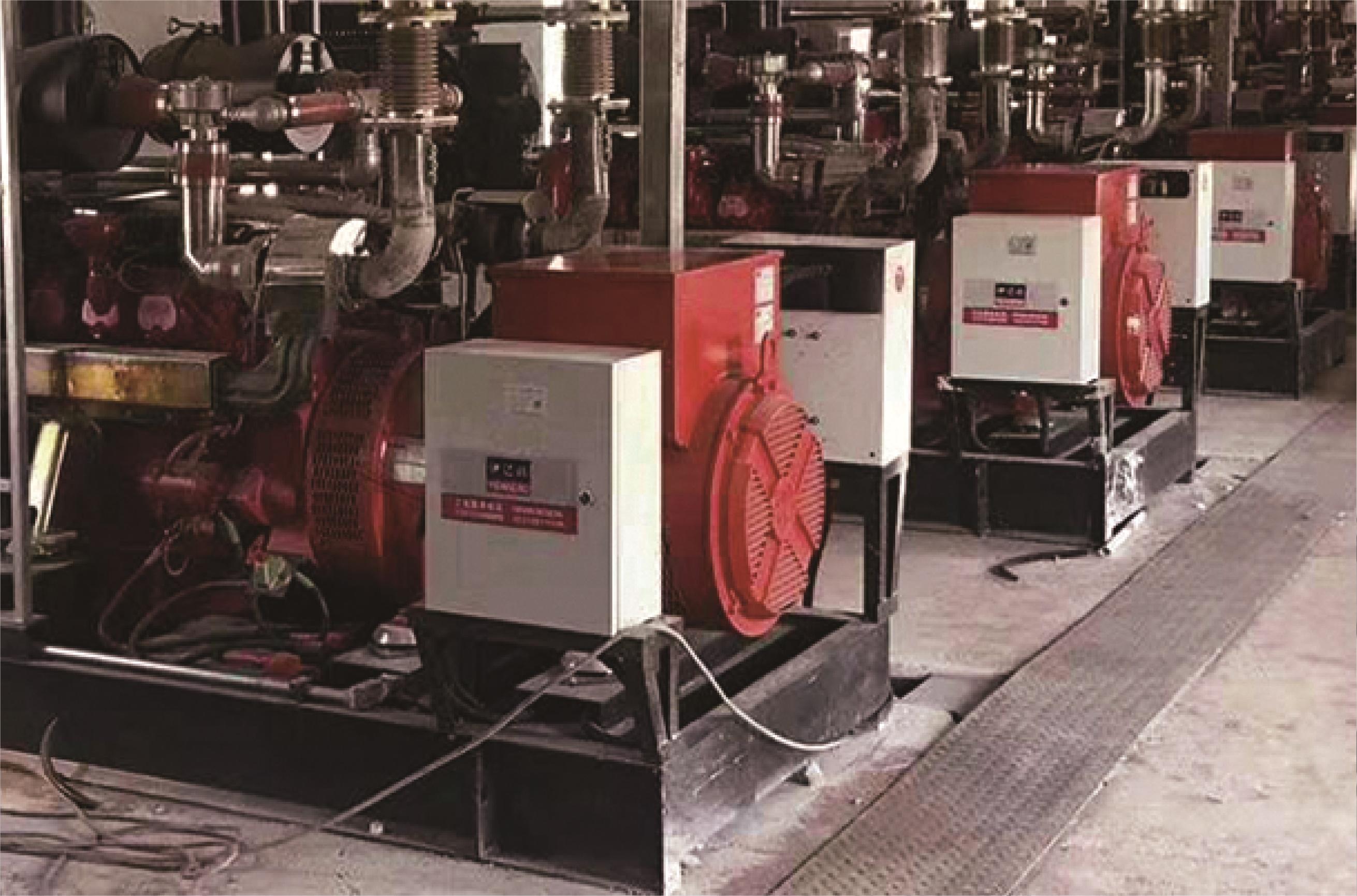 陕北中石化天然气发电站项目（斗山配SBOBET利记10台200KW）